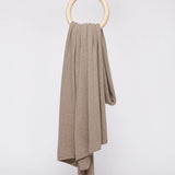 Sjaalmania sjaal Cosy Chic taupe melee