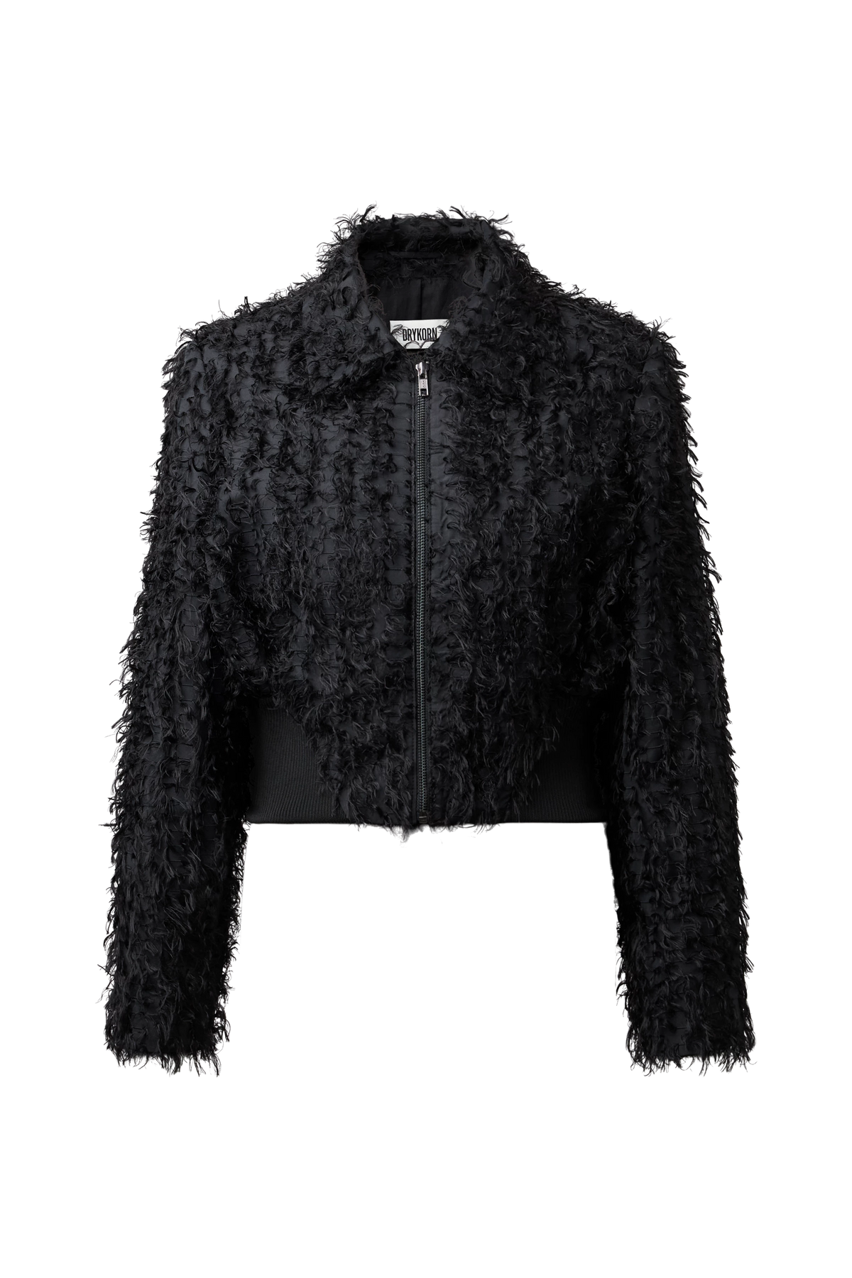 DRYKORN Maxey Bomberjack in Black packshot