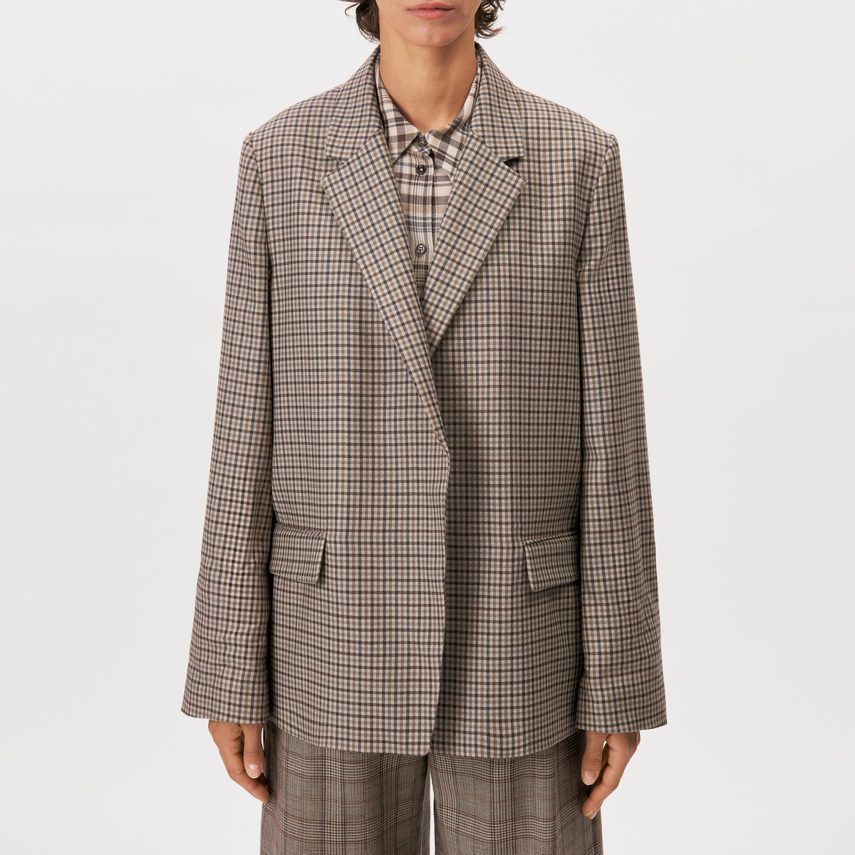 Drykorn Shenton blazer in Winter Twig