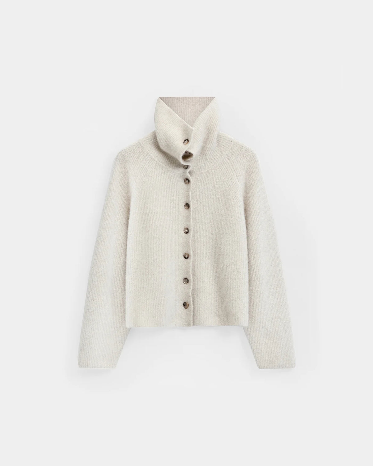 Knit-ted Milo vest in Greige Packshot