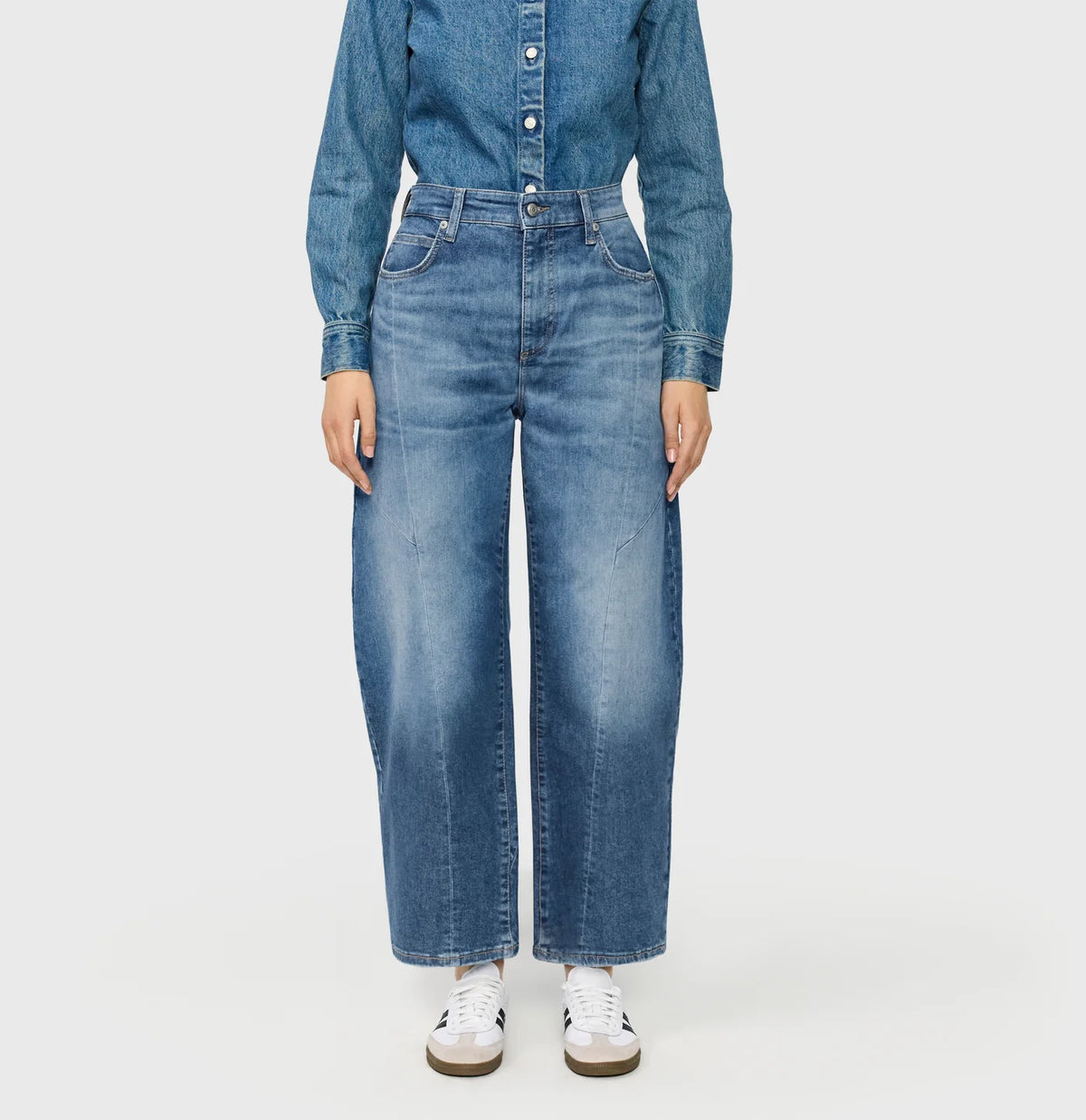 MAC Dakota Barrel Seam jeans in Fashion Blue Used