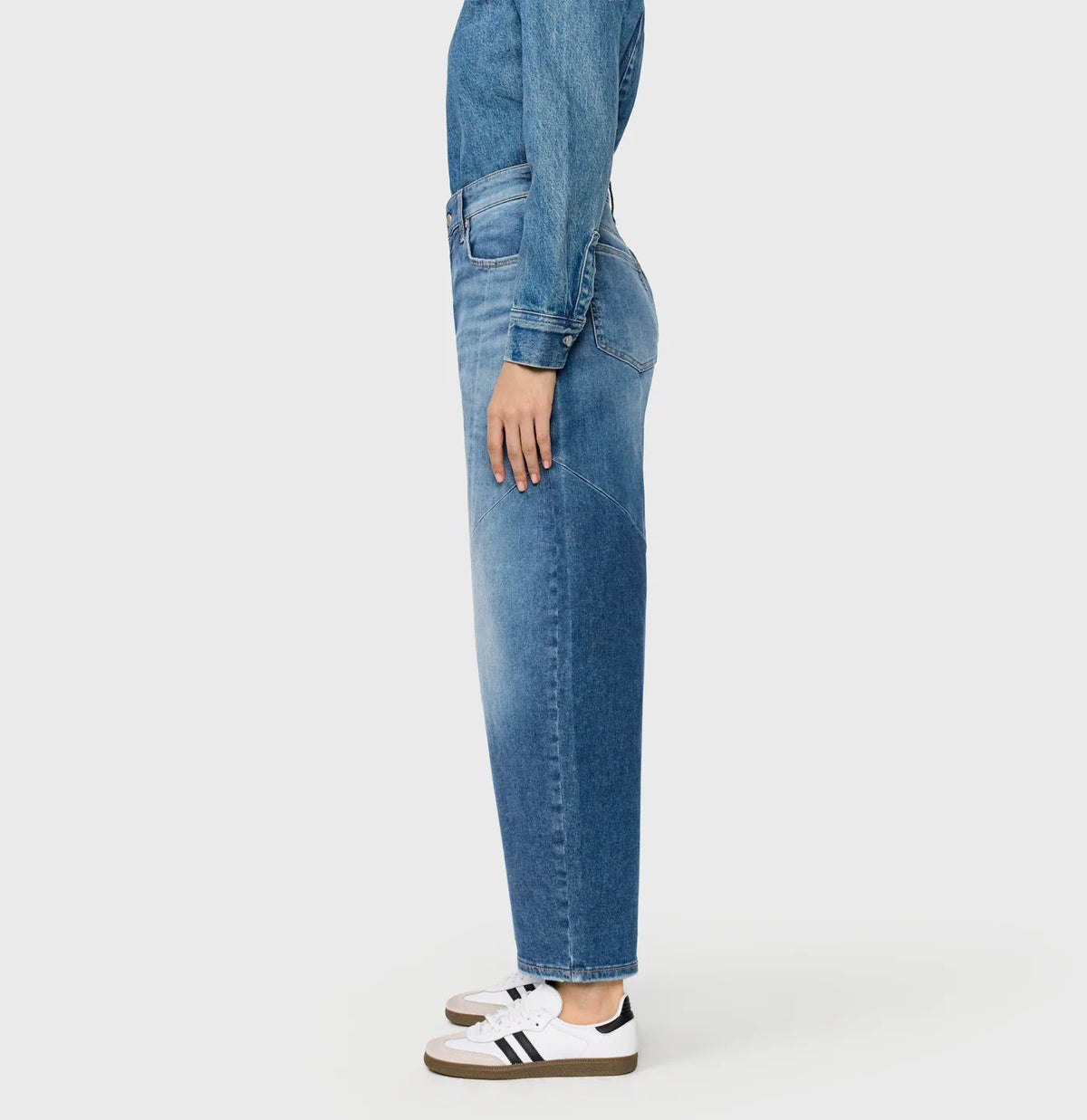 MAC Dakota Barrel Seam jeans in Fashion Blue Used