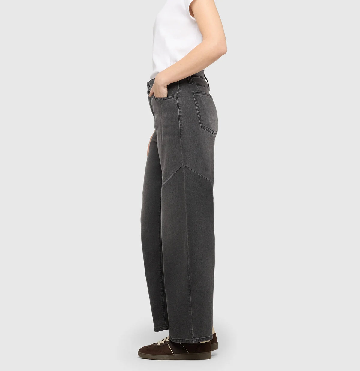MAC Dakota Barrel Seam jeans in High Fashion Anthra Wash