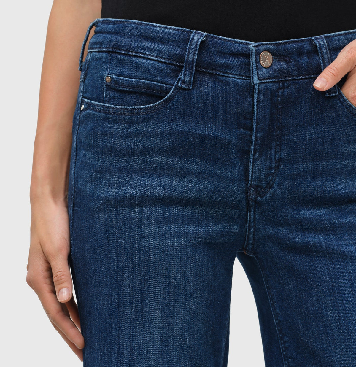 MAC Dream Wide Authentic jeans in Cobalt Authentic Wash