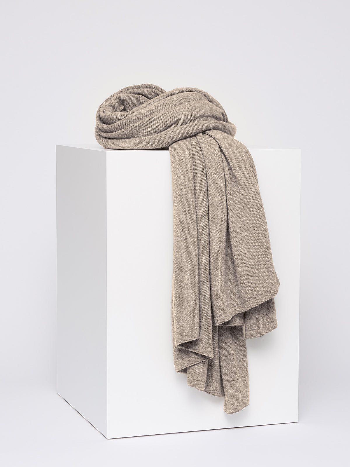 SjaalMania Cosy Chic travelwrap in Sand Melee