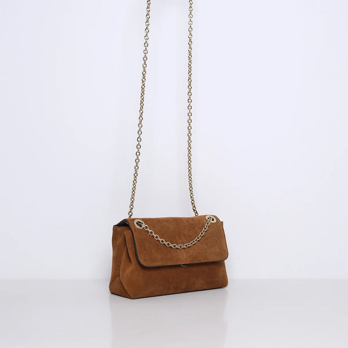SMAAK Amsterdam Tas Liv Suede in Dune