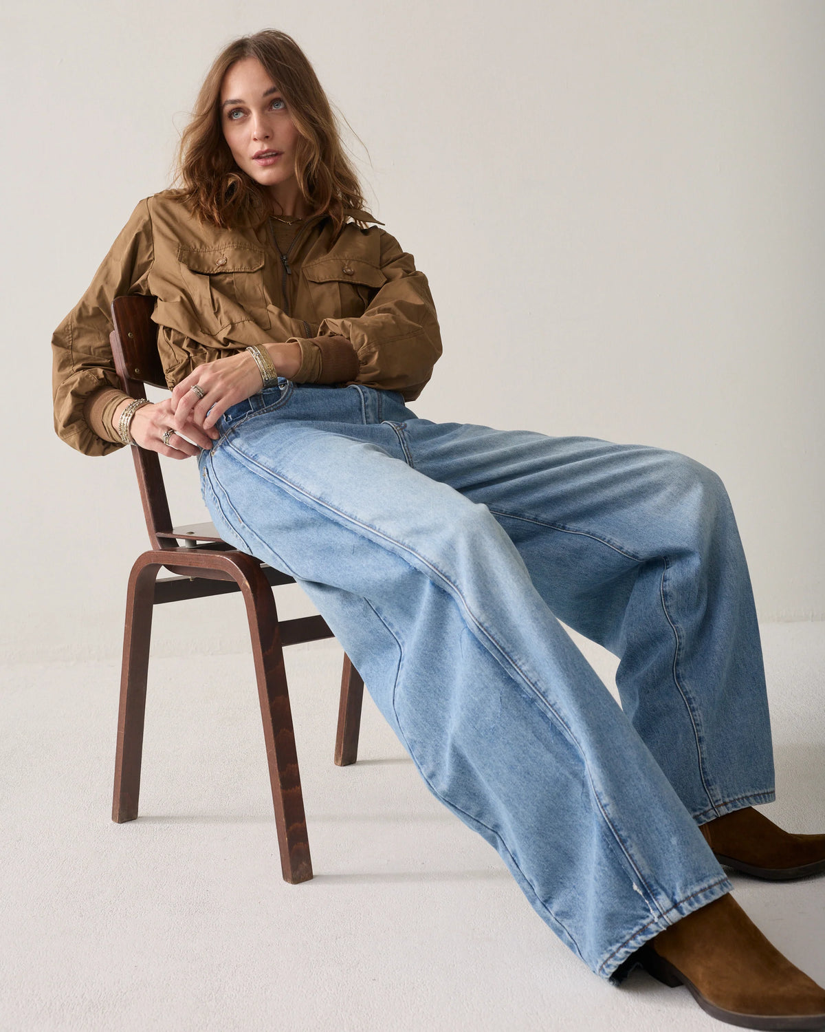 Summum Jeans Barrel Fit Vintage in Blauw